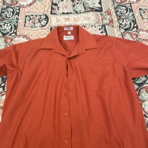 Orange Men’s Dress Shirt